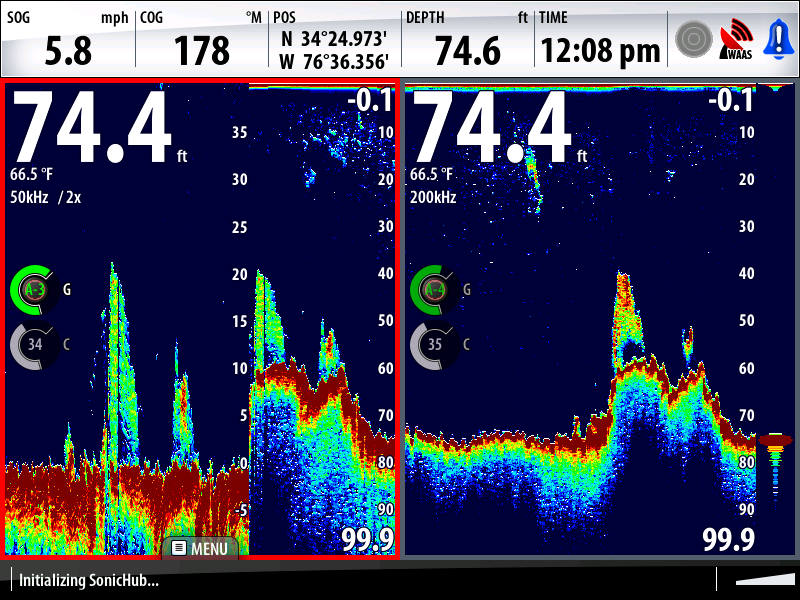 Transducer wont read bottom on plane The Hull Truth Boating and